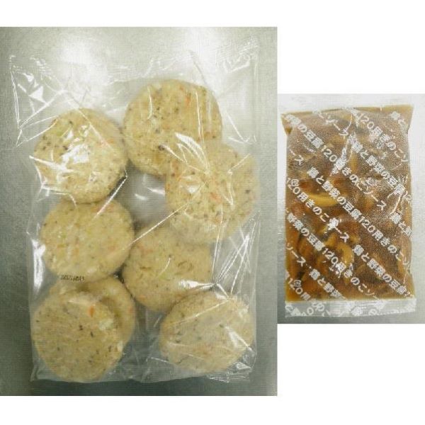 ニチレイ 鶏と野菜の豆腐ハンバーグ 120g×8個