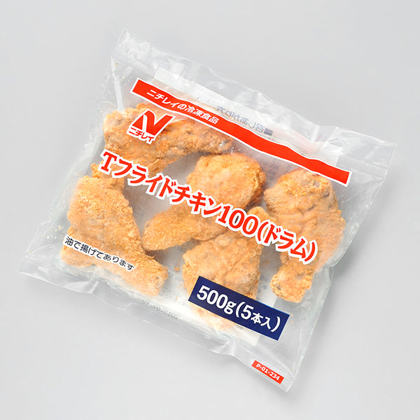 ニチレイ Tフライドチキン100(ドラム) 冷凍 500g(5本入)