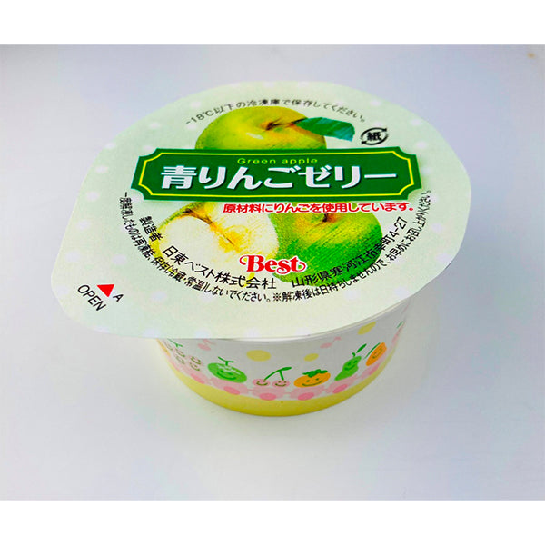 日東ベスト 青りんごゼリー(60)40個 冷凍