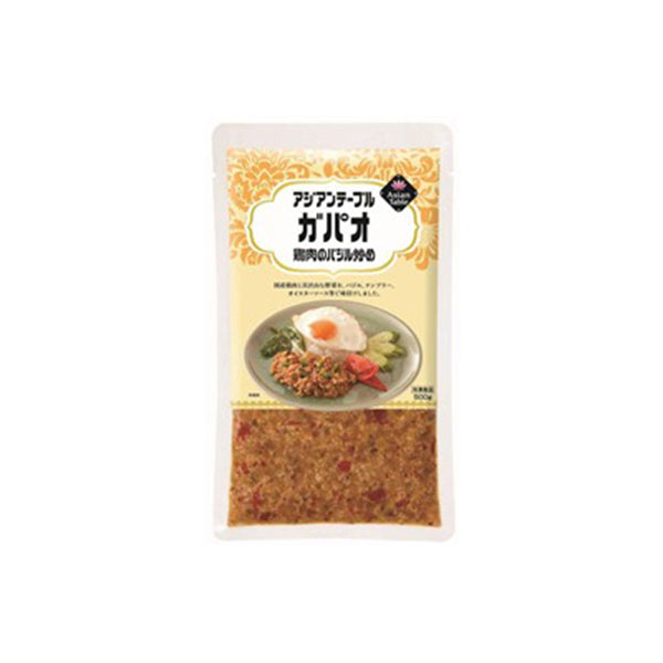 キユーピー アジアンテーブル ガパオ(鶏肉のバジル) 500g
