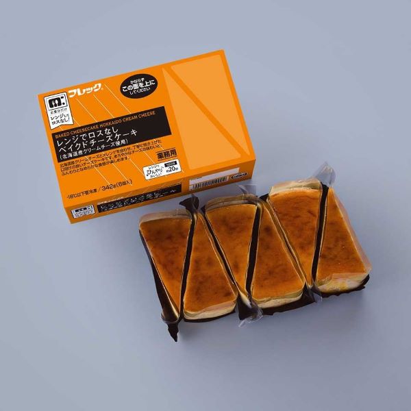 フレック ベイクドチーズケーキ 57g 6個入