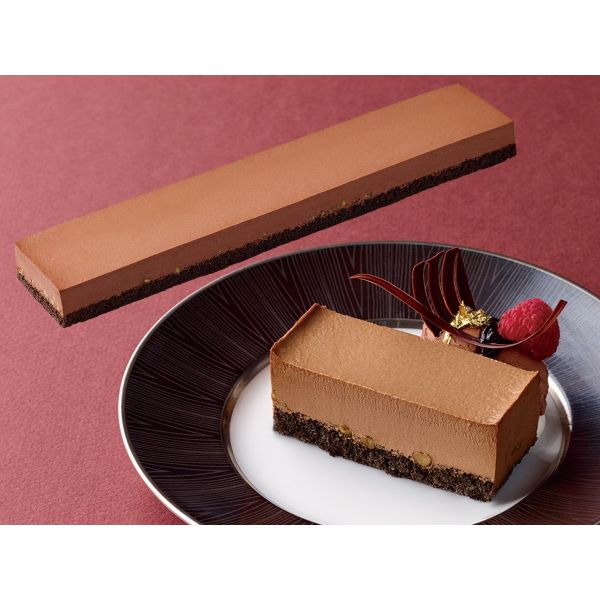 フレック フリーカットケーキ ショコラムース(ベルギー産チョコレート使用)455g 冷凍