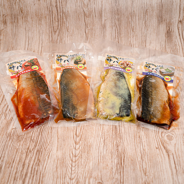 カネハチフーズ 骨ごと食べられる銚子産いわし・さば 和洋8点セット 冷凍【送料無料】