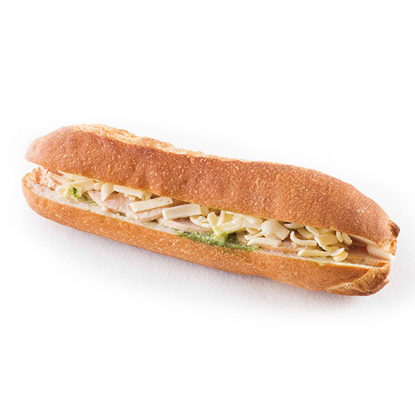 ベルリーベ 冷凍バゲットサンド(チキン&バジル) 1本