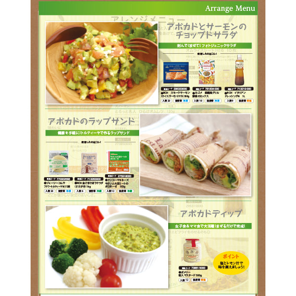 グリーンフィールド アボカドダイス 冷凍 500g
