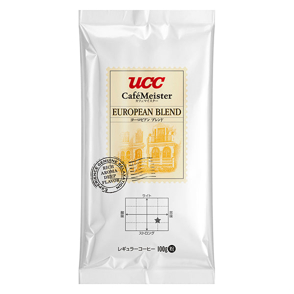 UCC カフェマイスター ヨーロピアンブレンド中細挽(粉)100g