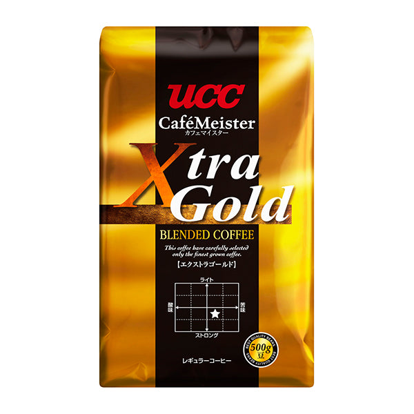 UCC カフェマイスター エクストラゴールド(豆)500g