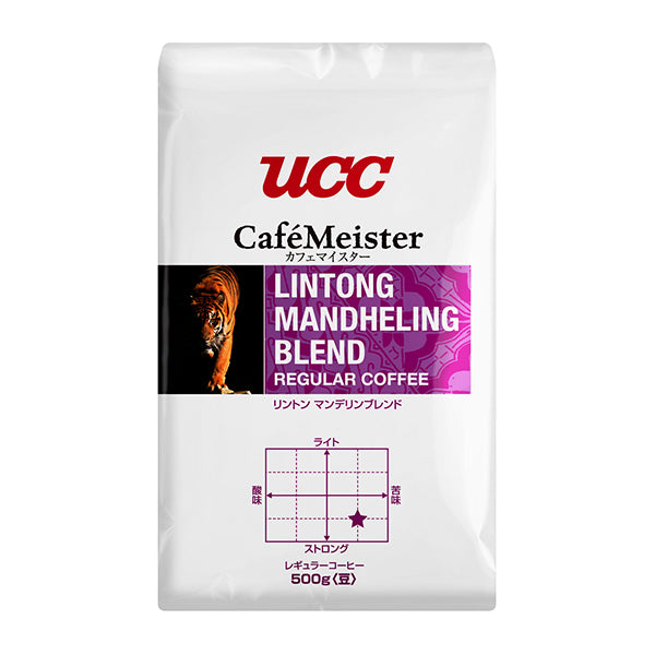 UCC カフェマイスター リントンマンデリンブレンドコーヒー(豆)500g