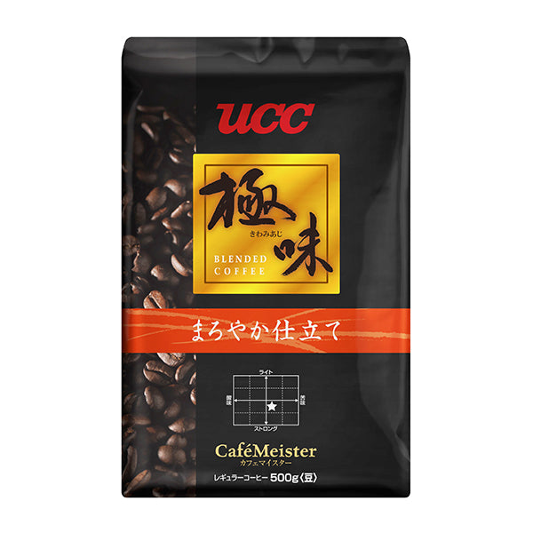 UCC 極味 まろやか仕立て(豆)500g
