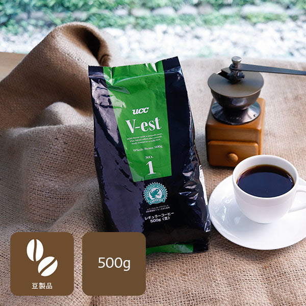 UCC ヴェスト No.1 RA(豆)500g【リニューアル】