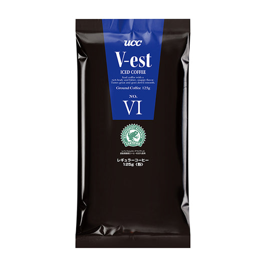 UCC ヴェスト アイスコーヒー No.6 RA(粉)125g【終売】