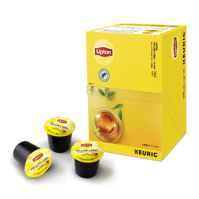 カップス リプトン イエローラベル 3.5g×12(Kカップ)【取り扱い終了】