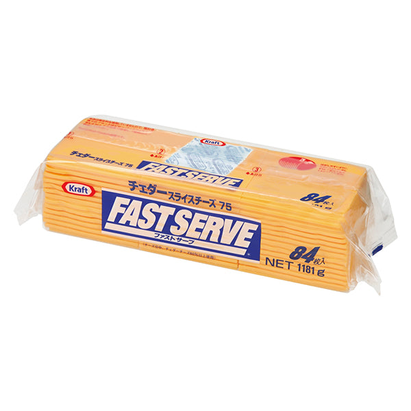 森永乳業 Kチェダースライス75 冷蔵 84枚 1181g