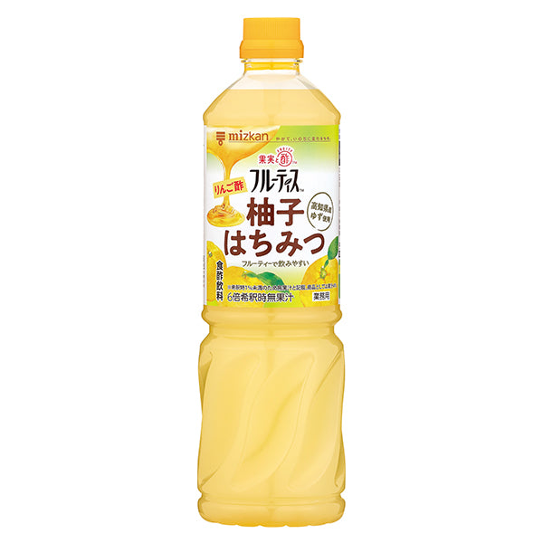 ミツカン 業務用フルーティスりんご酢 柚子はちみつ 1000ml