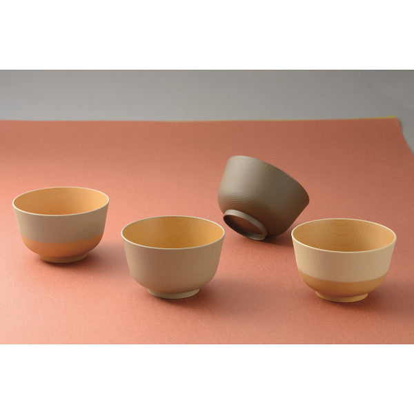 やさしい彩り 抗菌汁椀 2客揃【送料無料】
