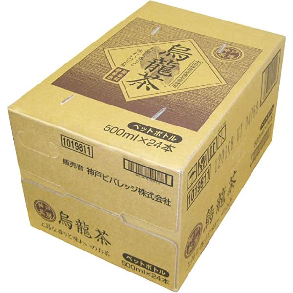 神戸茶房 烏龍茶 500ml PET