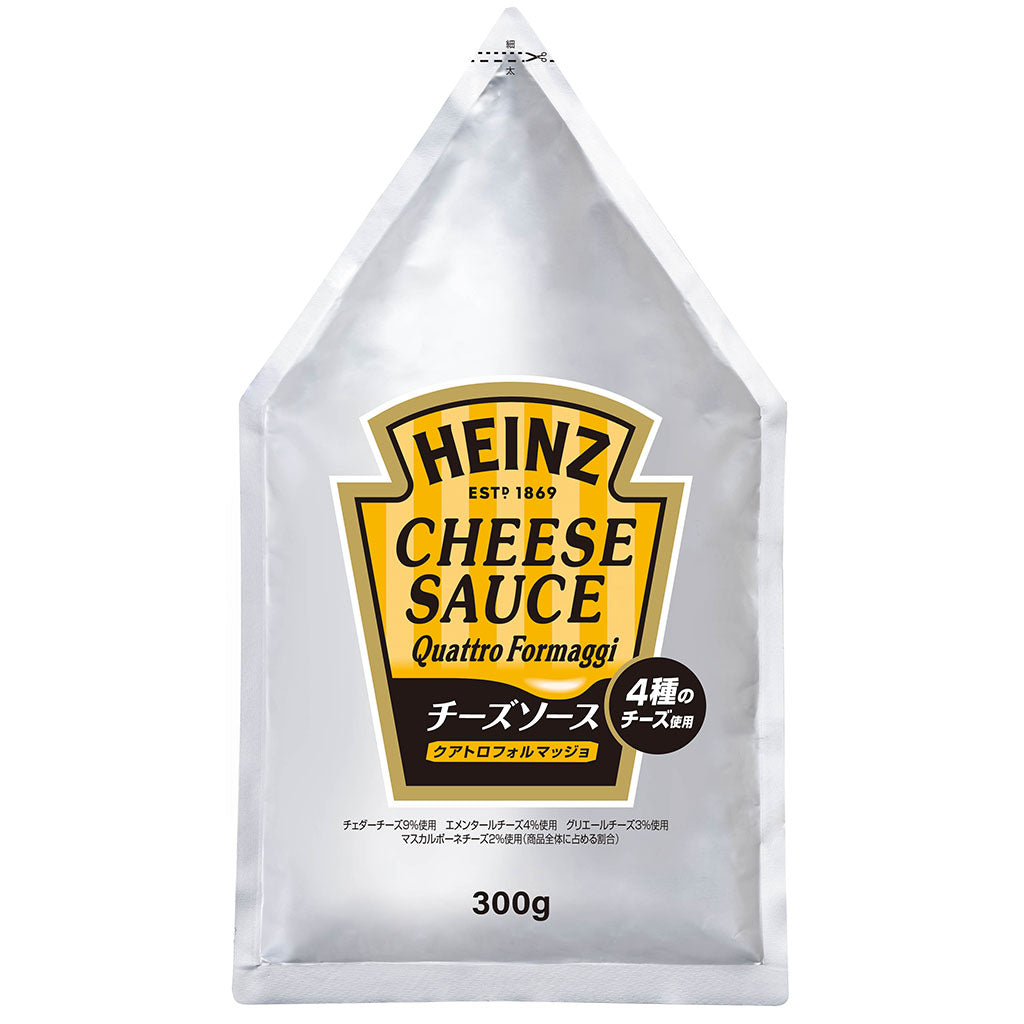 ハインツ チーズソース クアトロフォルマッジョ 300g