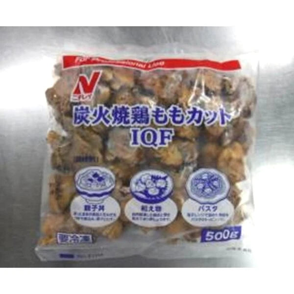 ニチレイ 炭火焼鶏ももカットIQF 冷凍 500g