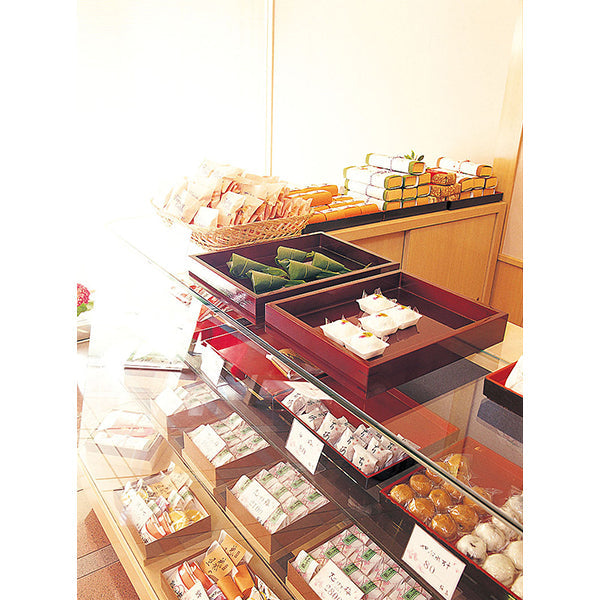 ヤマコー 溜塗菓子番重 大(44120)