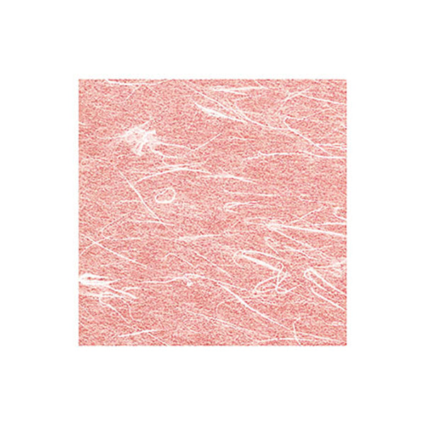 ヤマコー E両面ラミ敷紙 紅梅色 10×10cm 100枚入(65773)