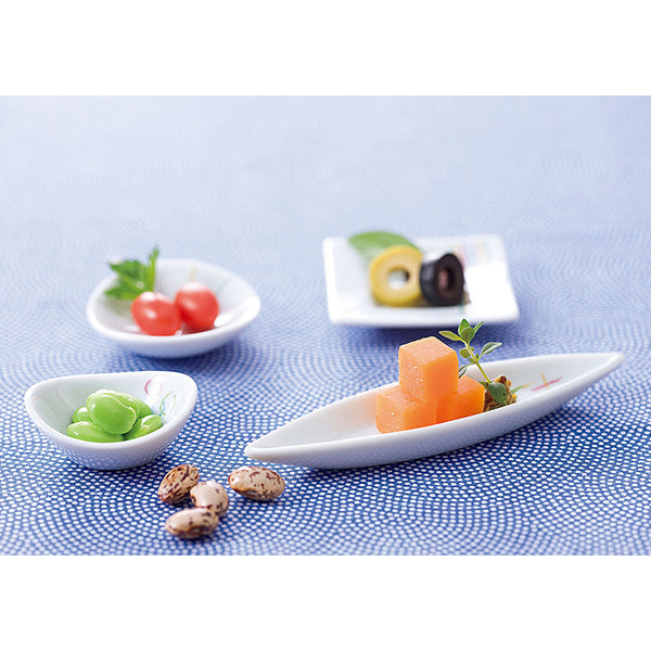 ヤマコー 豆小皿(十草)角(26825)