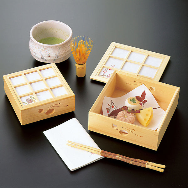 ヤマコー 花柄障子蓋(大)(27246)