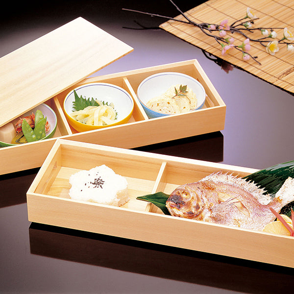 ヤマコー 檜・二段長手弁当(29603)