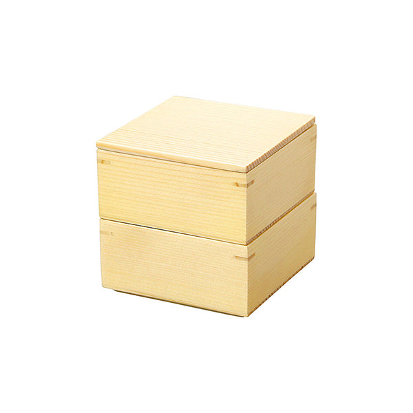 ヤマコー 正角ミニ料理箱二段セット(27247)