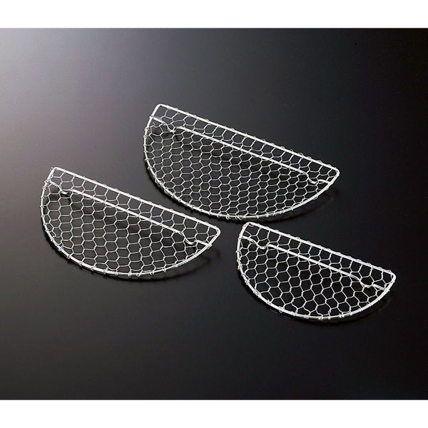 ヤマコー とんかつ用金網 半月(足付)大(21383)