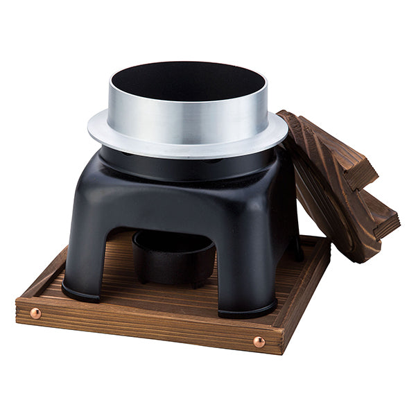 ヤマコー ニュー釜めしカマドセット(内側フッ素加工)(21578)