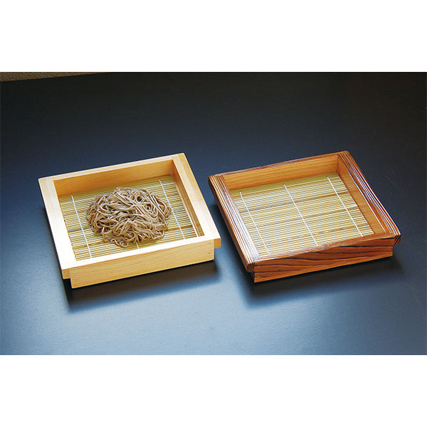 ヤマコー 檜板そば 正角 竹ス付(21531)