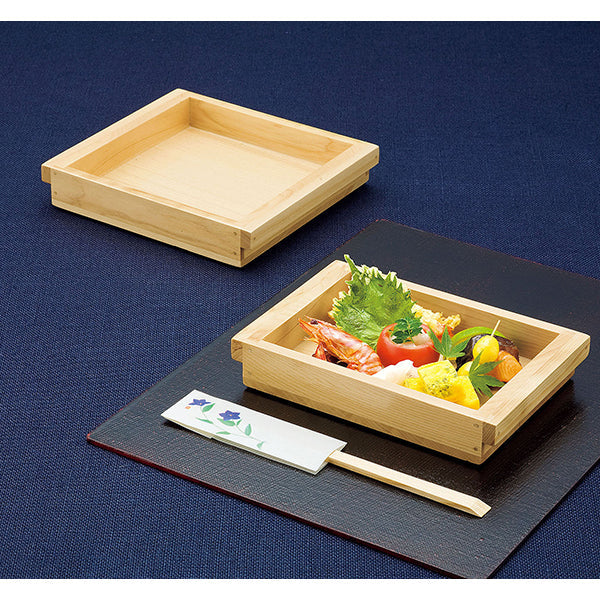 ヤマコー 檜板そば 正角 木枠のみ(21552)