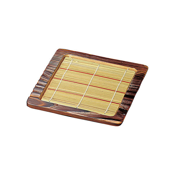 ヤマコー 焼杉正角ざる(N-85)(19102)