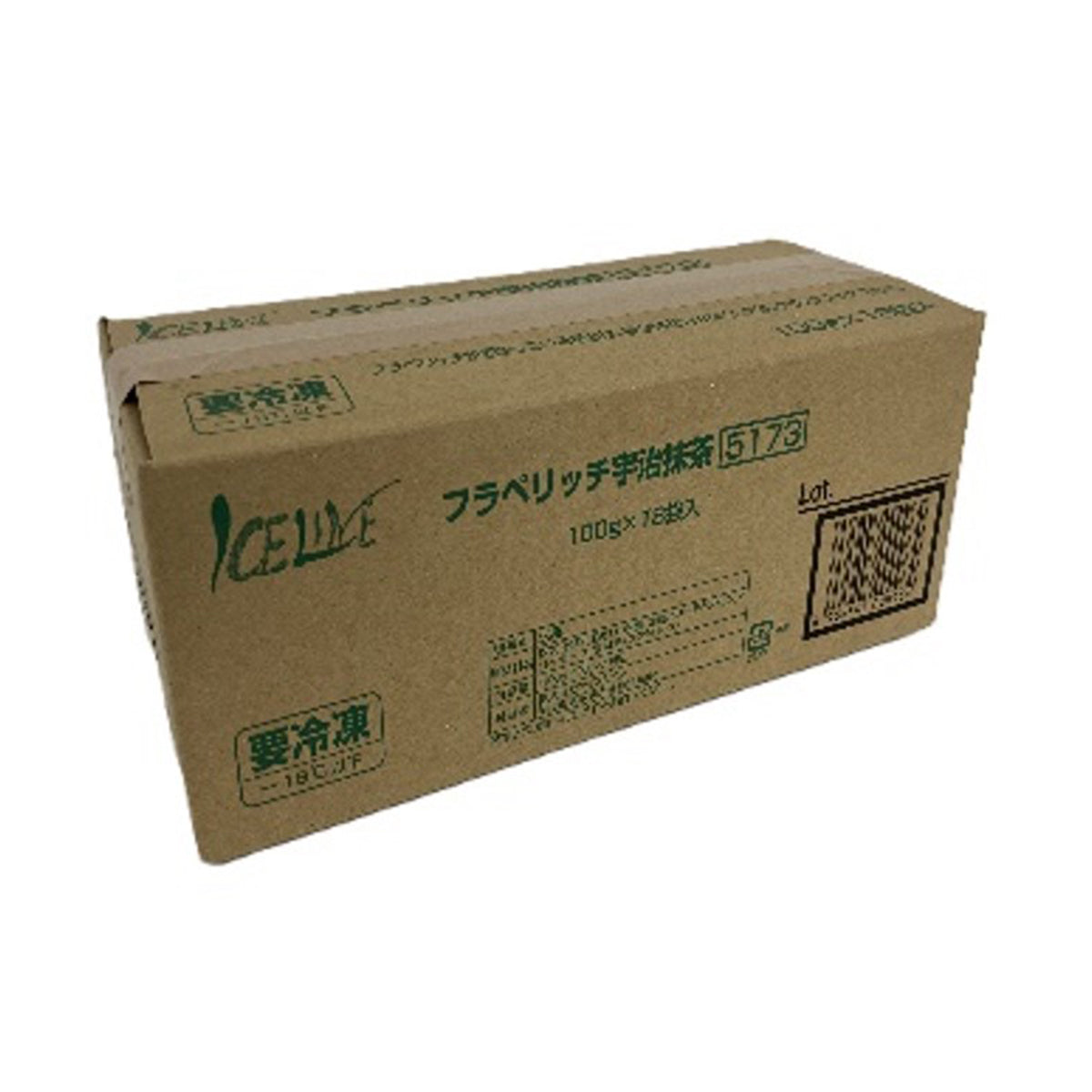 アイスライン フラペリッチ宇治抹茶 100g×18袋