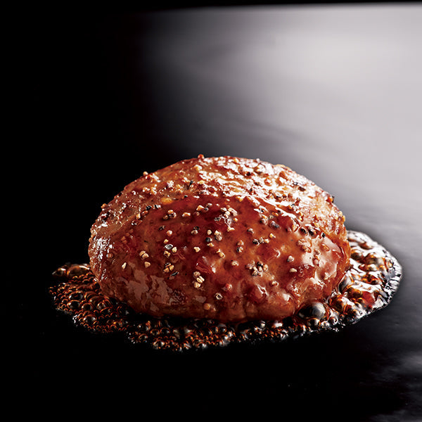 ジョイフルのハンバーグ(てりやきソース・ペッパー付き)1個入(146g)冷凍