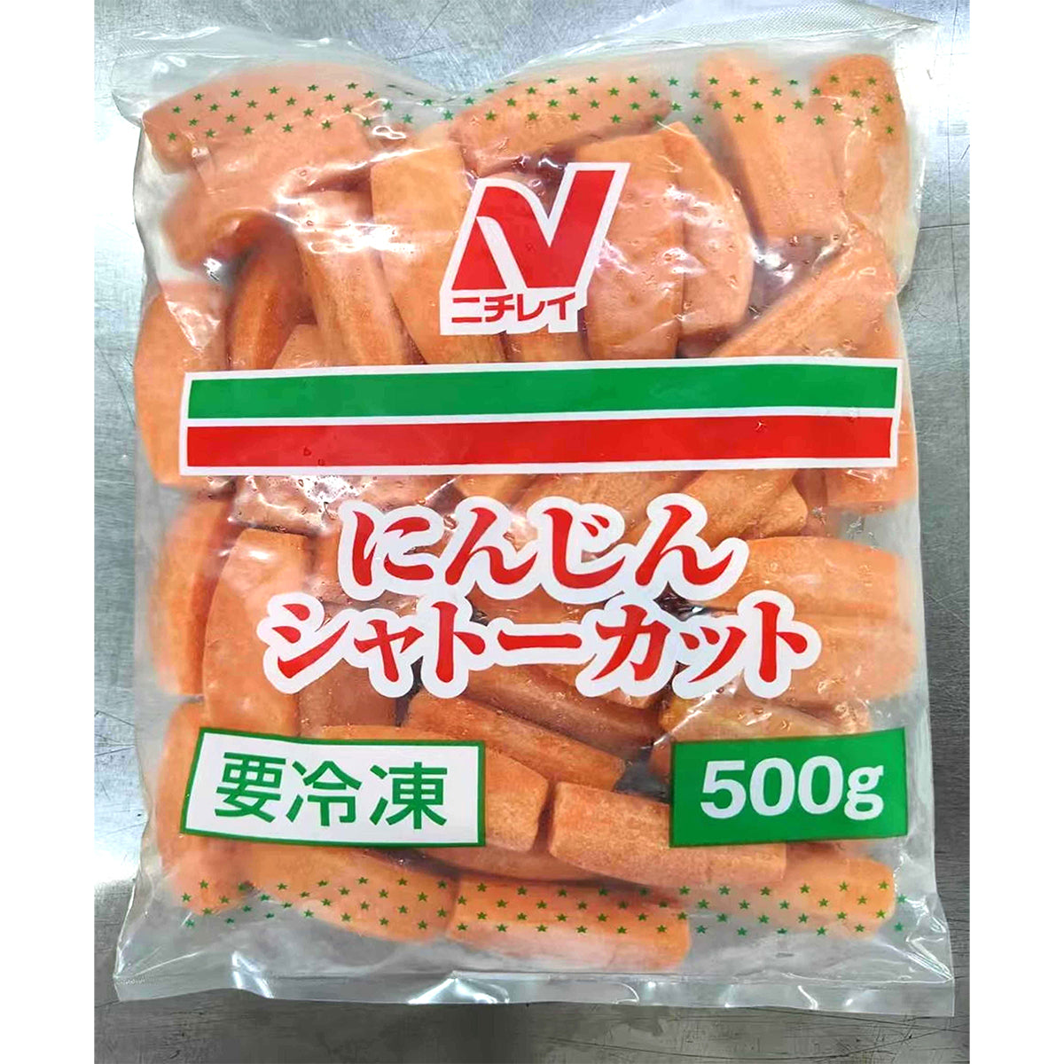 ニチレイ にんじんシャトーカット 500g 冷凍