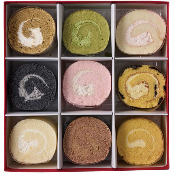 【冬ギフト】「新杵堂」ロールケーキタワー