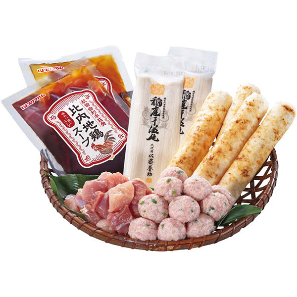 【冬ギフト】比内地鶏きりたんぽ鍋セット