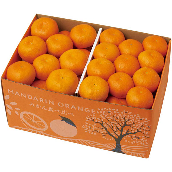 【冬ギフト】有田みかんと愛媛みかん食べ比べ