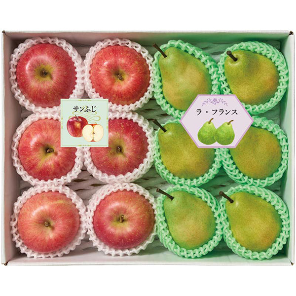 【冬ギフト】奥山農園 山形県産 りんご&ラフランス詰合せ