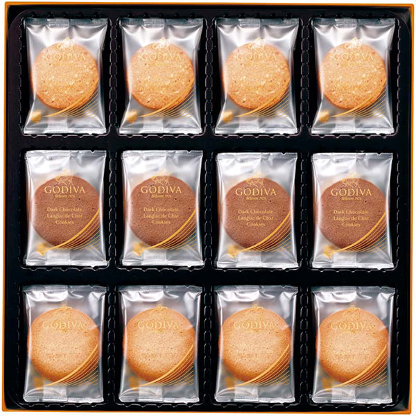 【冬ギフト】「ゴディバ」ラングドシャクッキーアソートメント(41枚入)