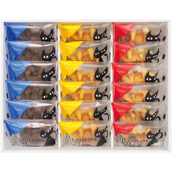 【冬ギフト】イーペルの猫祭り ベルギーミニワッフル