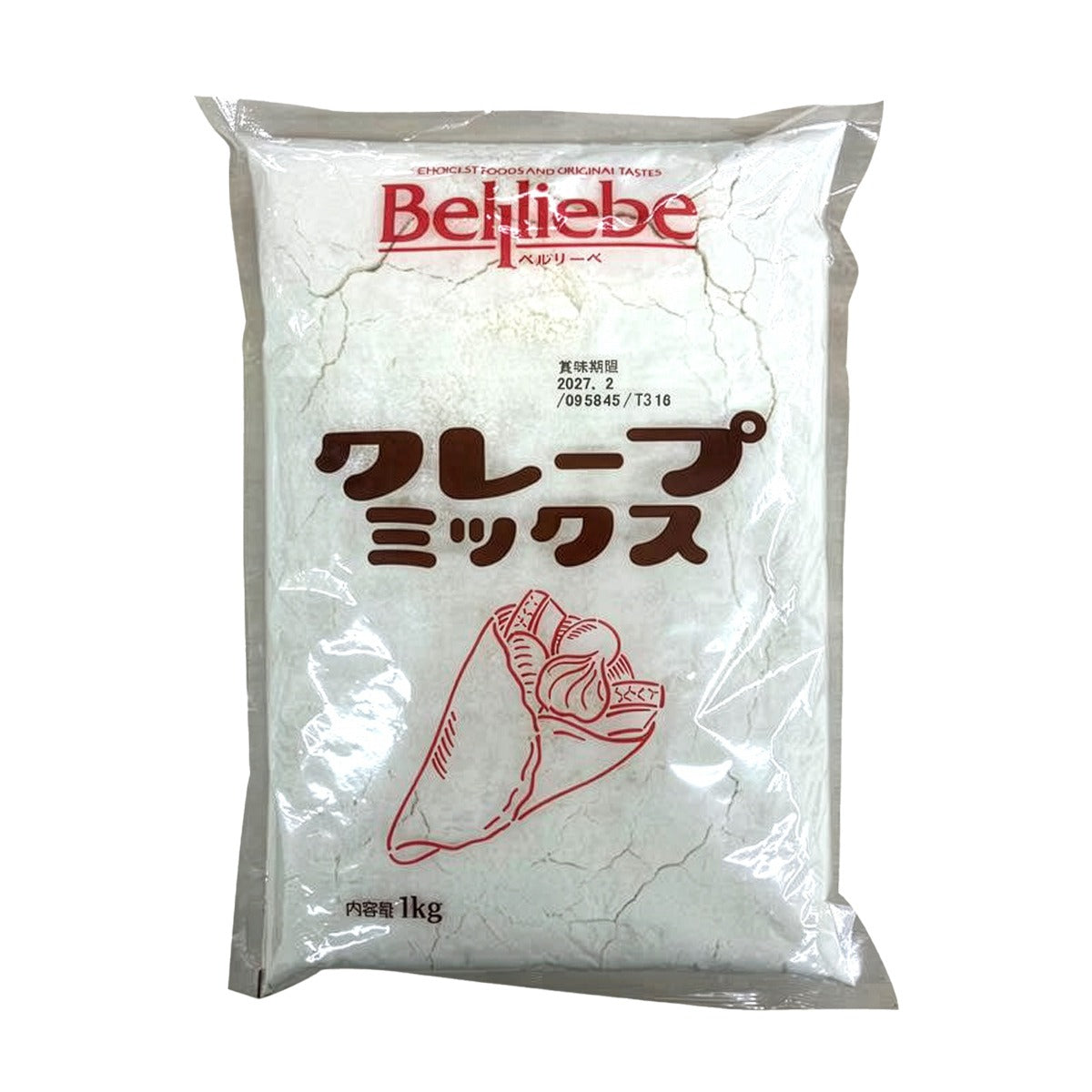 ベルリーベ クレープミックス 1kg | フーヅフリッジ UCC運営の業務用