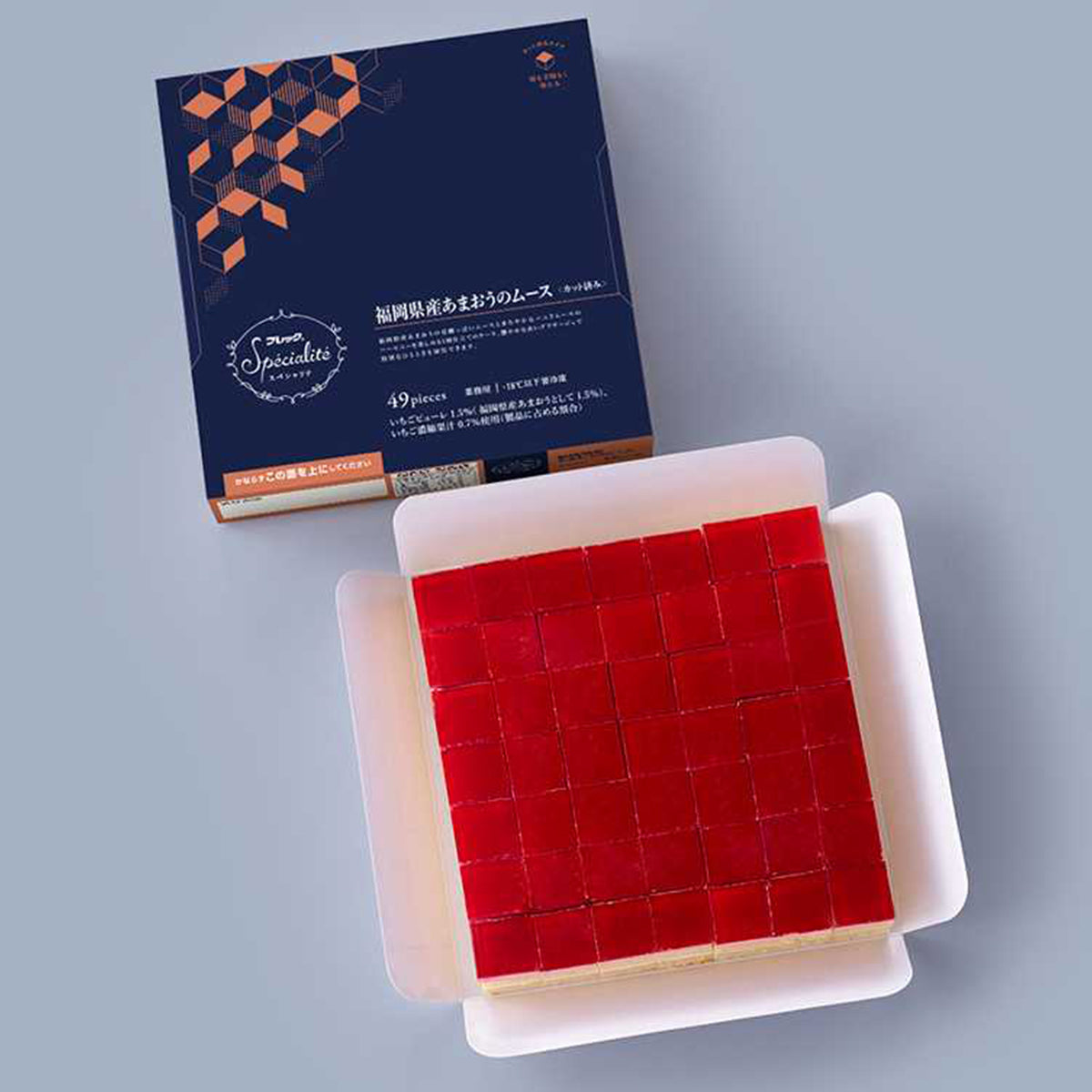 フレック カット済みケーキ 福岡県産あまおうのムース