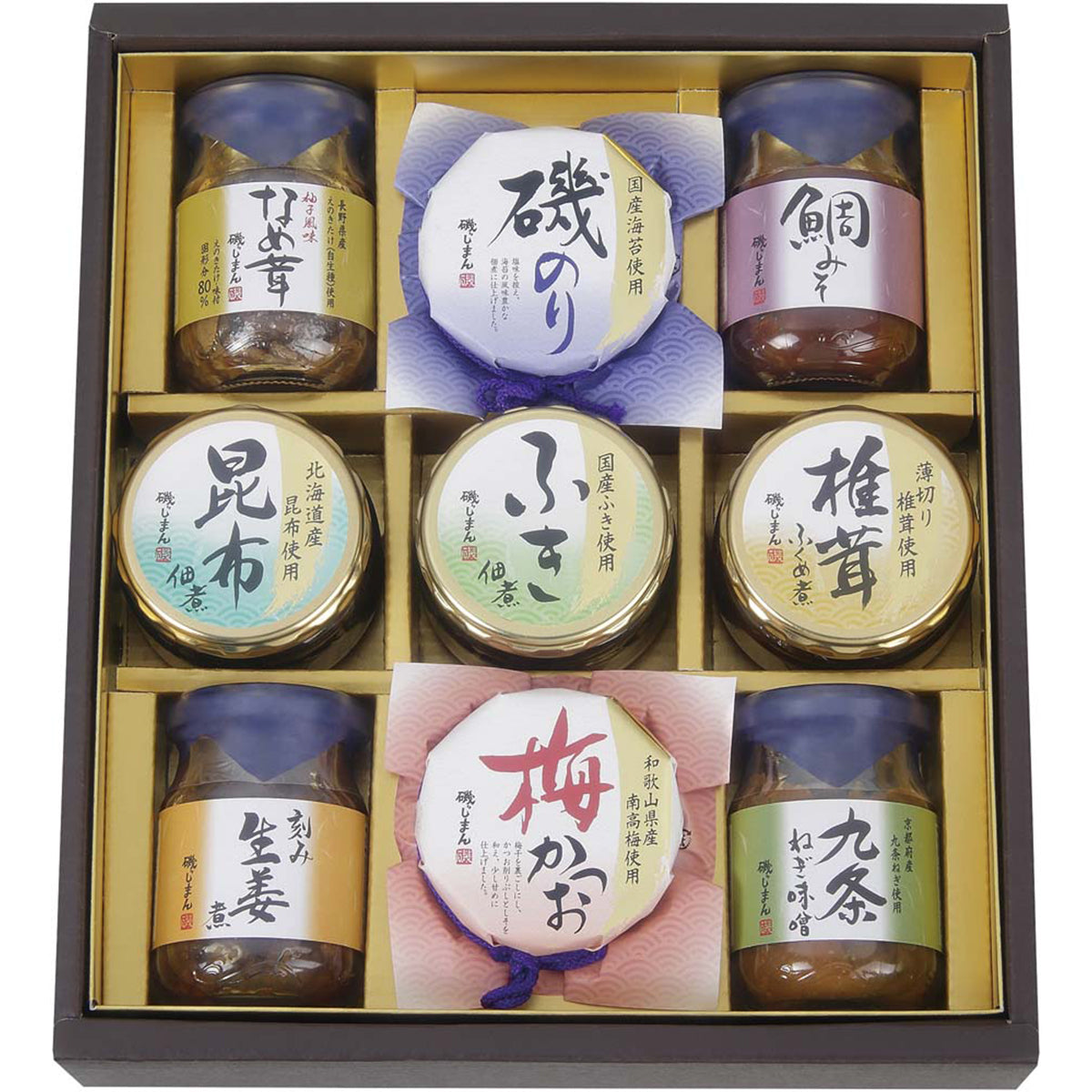 【夏ギフト】磯じまん ご飯のお供瓶詰セット