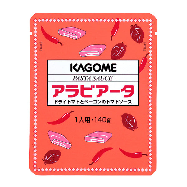 カゴメ パスタソース アラビアータ 140g