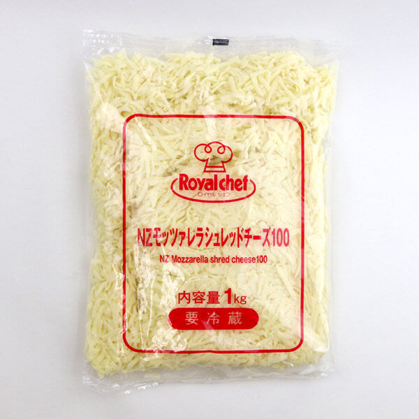 ロイヤルシェフ ニュージーランド産モッツァレラシュレッドチーズ100% 1kg