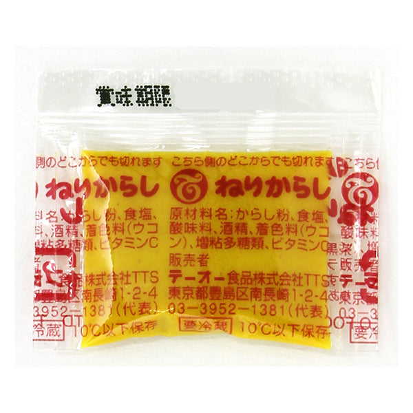 テーオー 一人用ねりからし 冷蔵 2g 500個