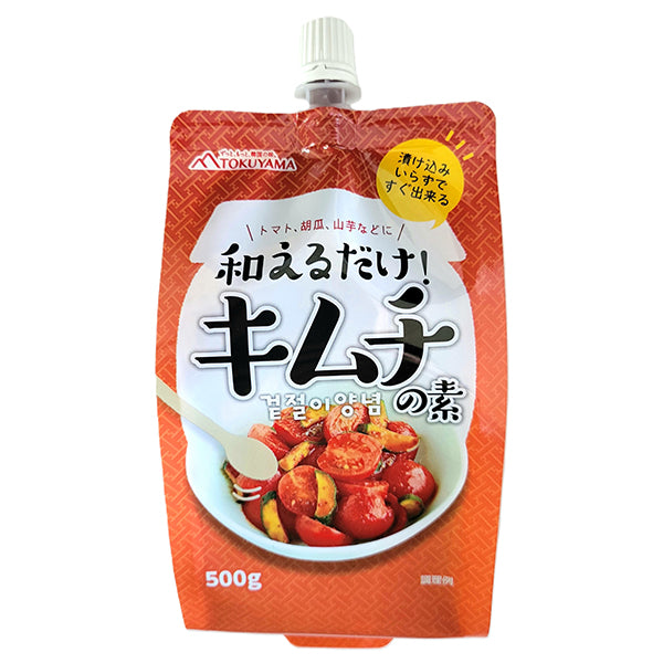 徳山物産 和えるだけキムチの素 500g【取り扱い終了】