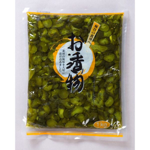 長山フーズ 中国産青かっぱ漬 1kg
